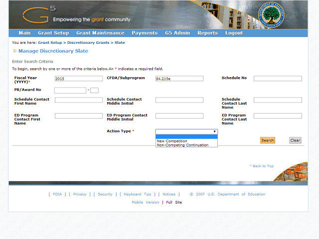 Screen image of this step