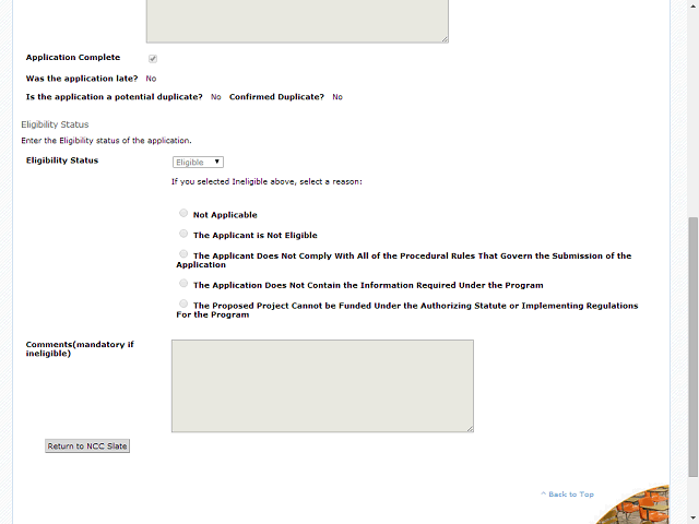 Screen image of this step