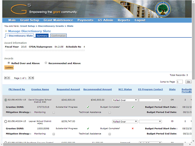 Screen image of this step