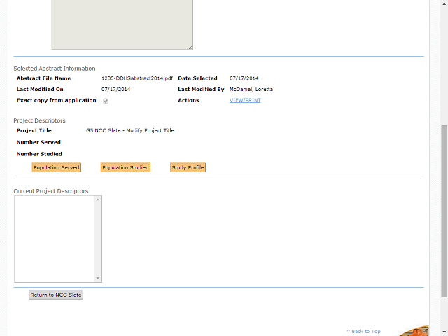 Screen image of this step