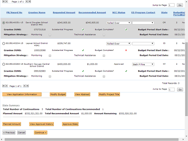 Screen image of this step