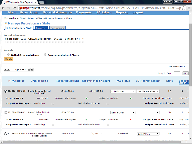 Screen image of this step