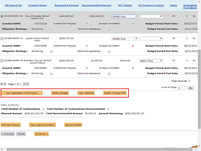 Screen image of this step