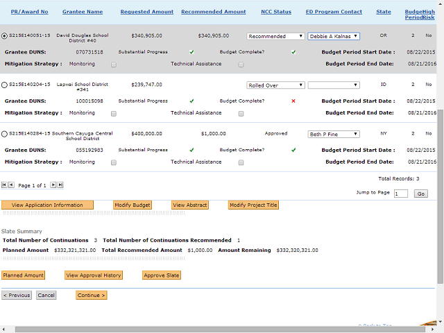 Screen image of this step