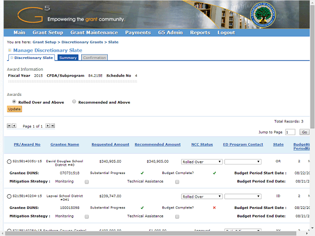 Screen image of this step