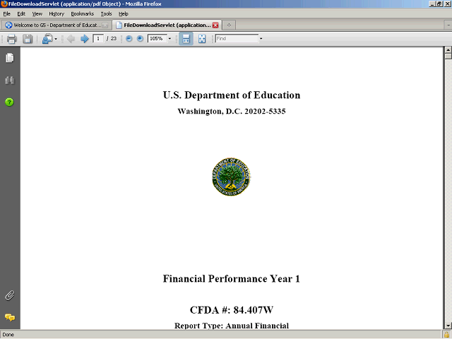 Screen image of this step