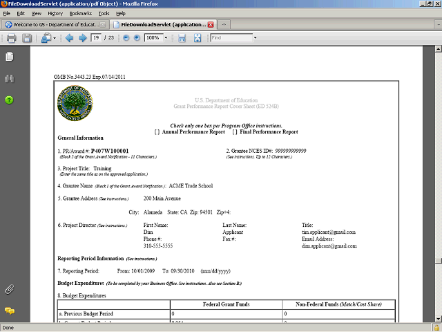Screen image of this step