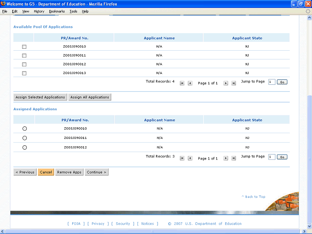 Screen image of this step