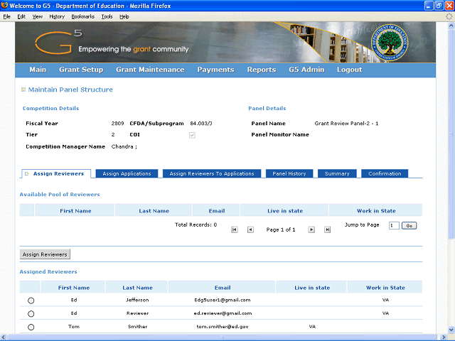 Screen image of this step