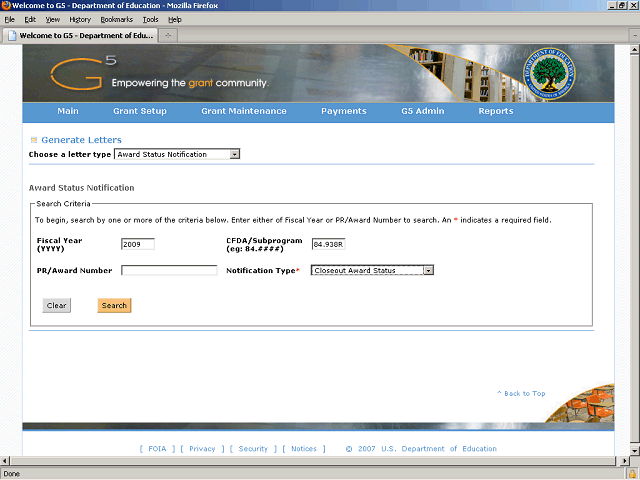 Screen image of this step