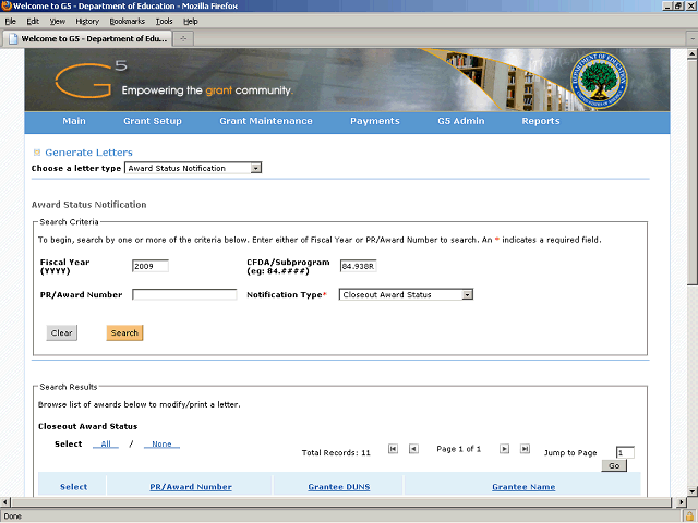 Screen image of this step