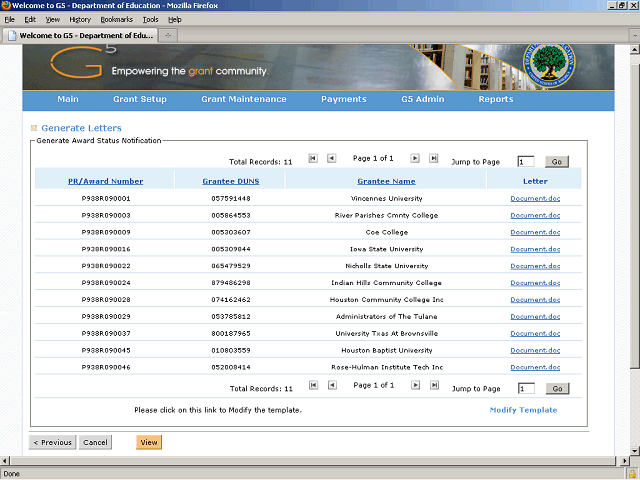 Screen image of this step
