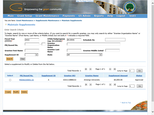 Screen image of this step