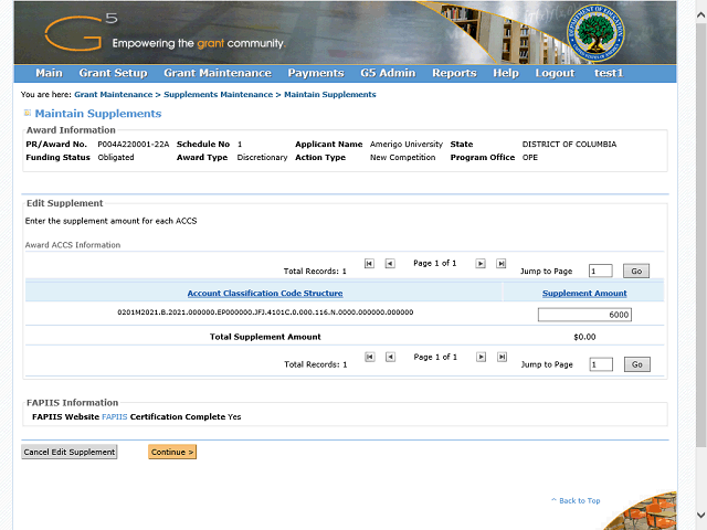 Screen image of this step