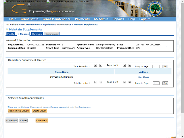 Screen image of this step