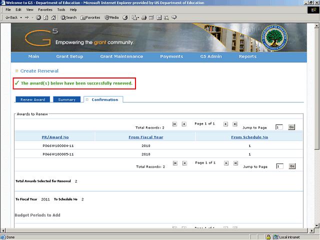 Screen image of this step