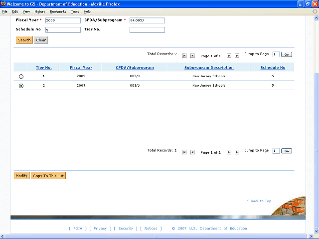 Screen image of this step