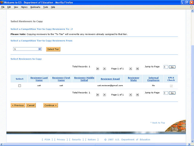 Screen image of this step