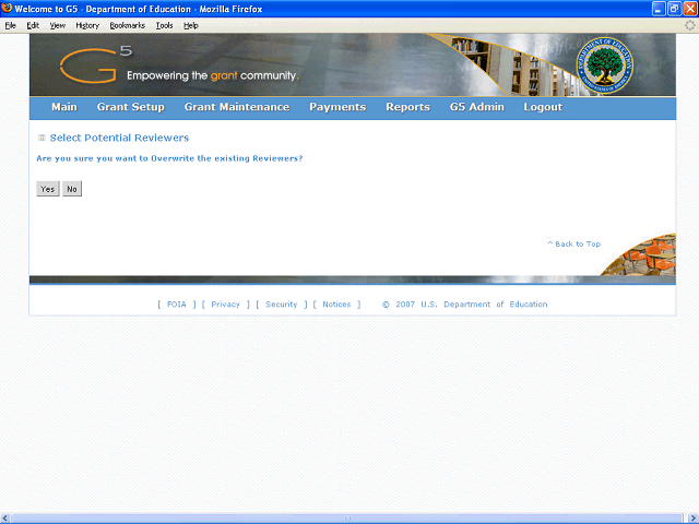 Screen image of this step