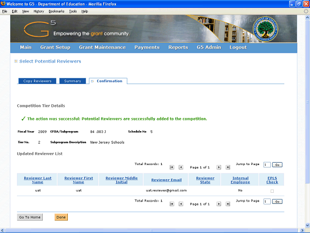 Screen image of this step