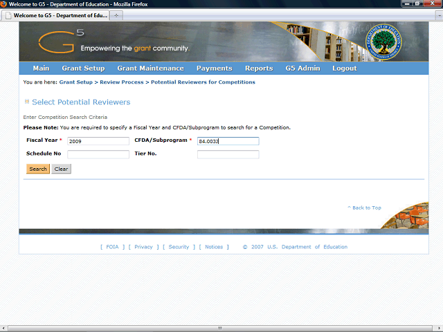 Screen image of this step