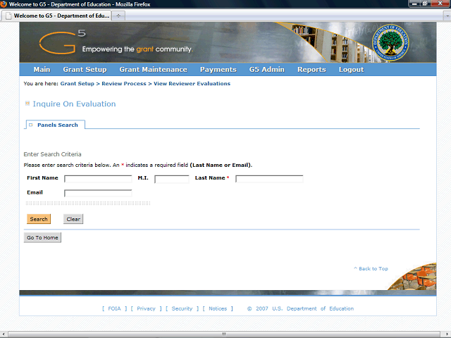 Screen image of this step