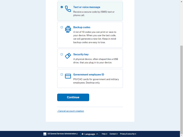 Screen image of this step