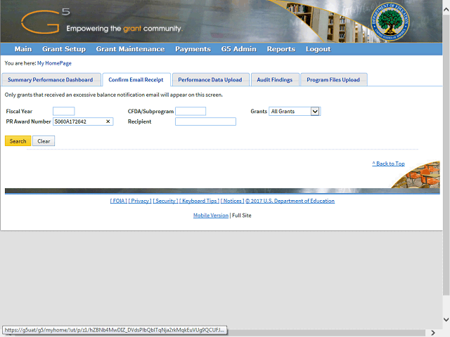 Screen image of this step