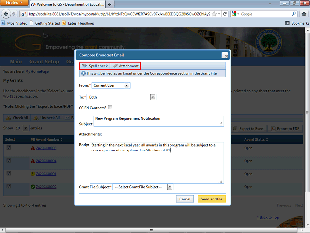 Screen image of this step