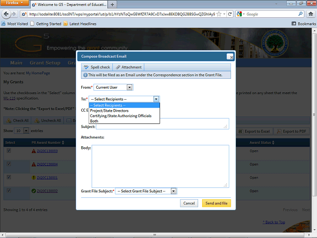 Screen image of this step