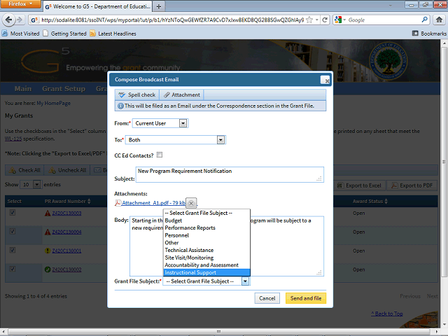 Screen image of this step