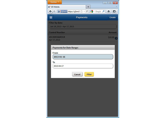 Screen image of this step
