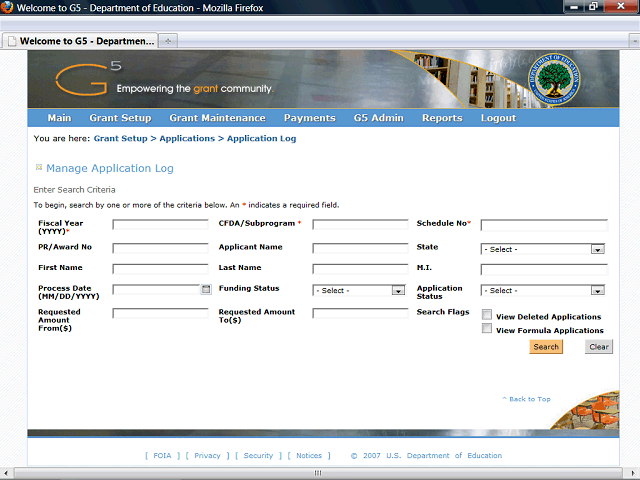 Screen image of this step