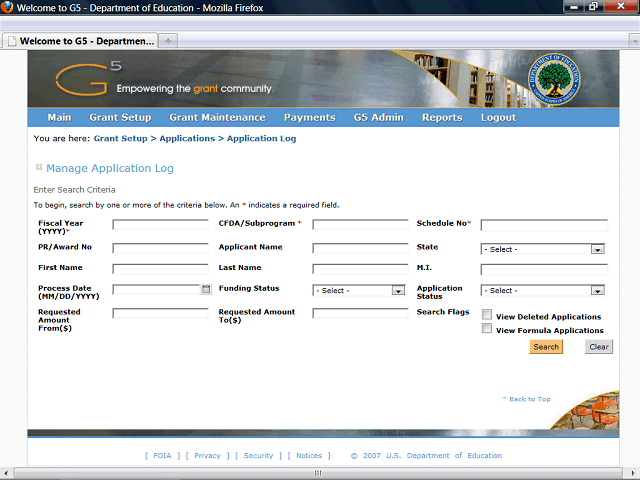 Screen image of this step