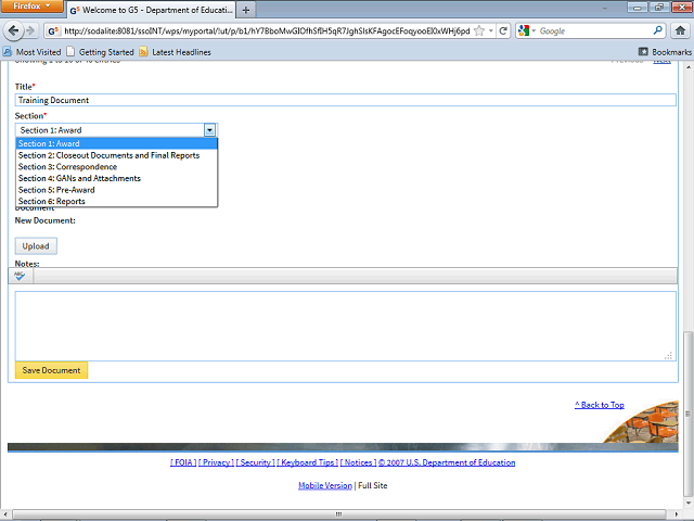 Screen image of this step
