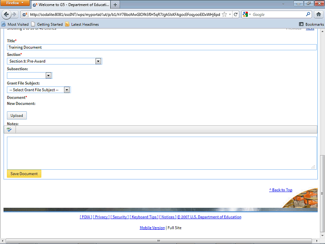 Screen image of this step