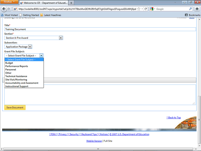 Screen image of this step