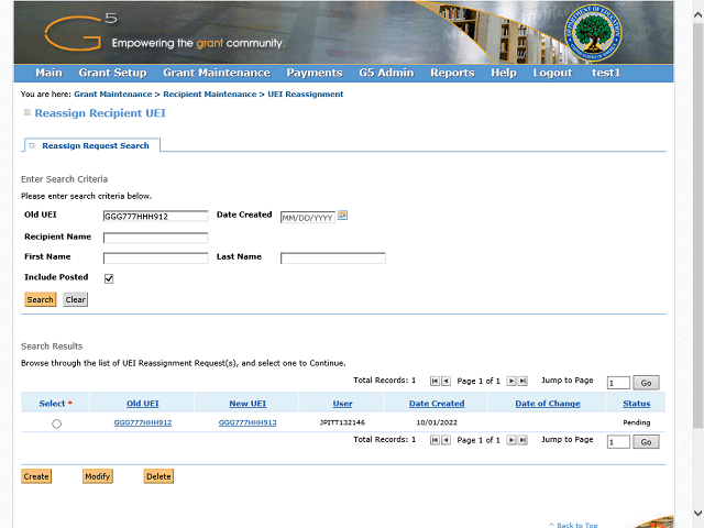 Screen image of this step