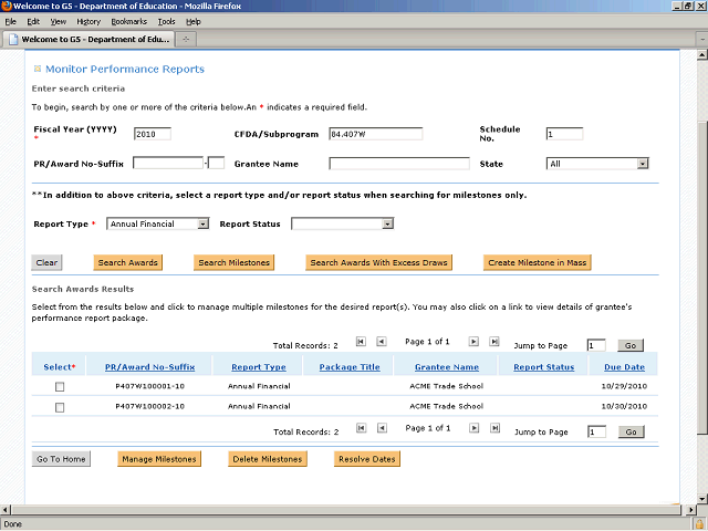 Screen image of this step