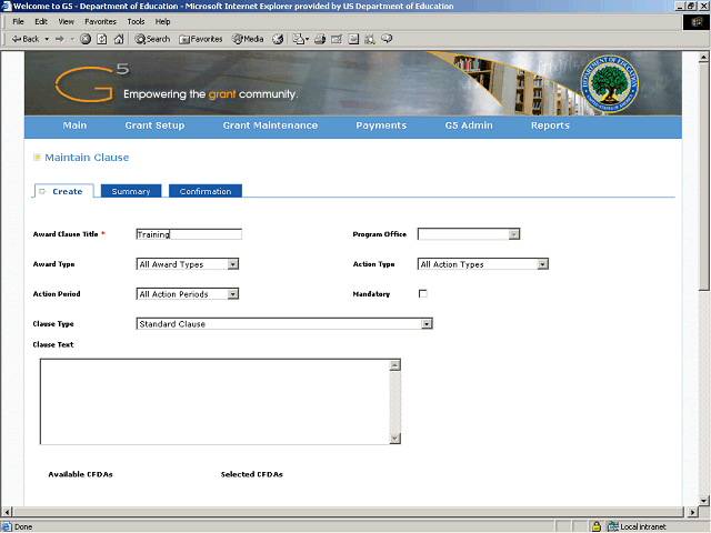 Screen image of this step