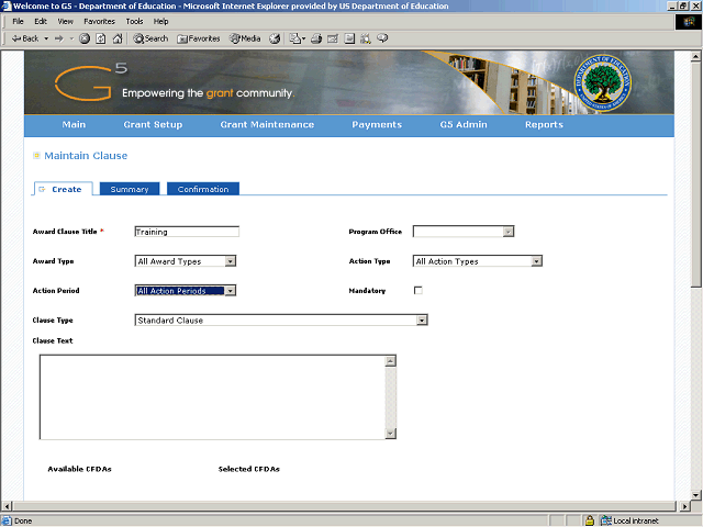 Screen image of this step