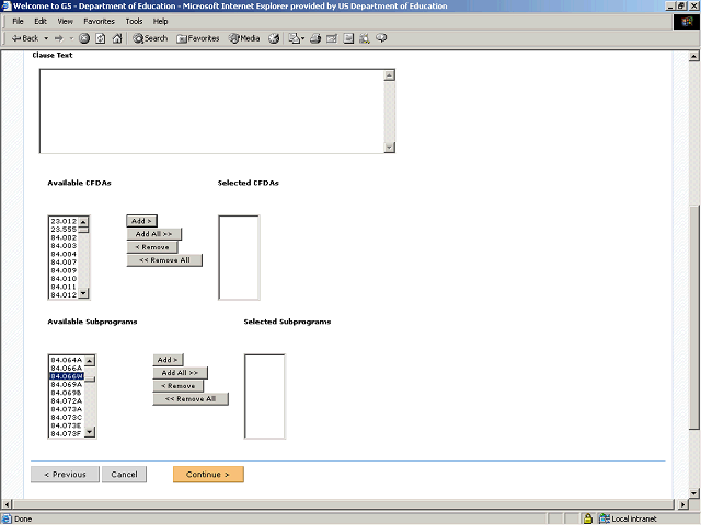 Screen image of this step