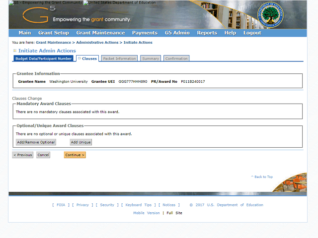Screen image of this step