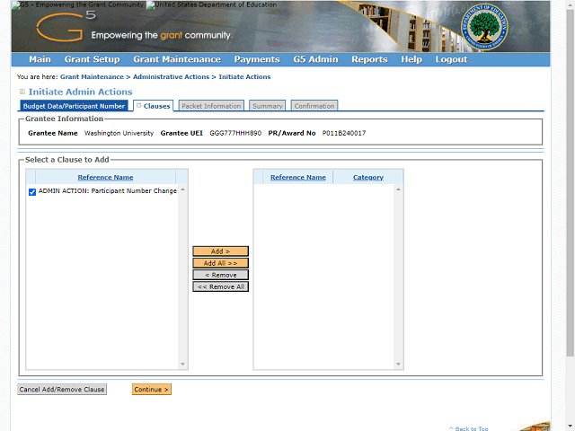 Screen image of this step