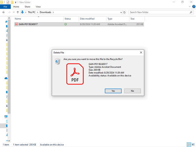 Screen image of this step