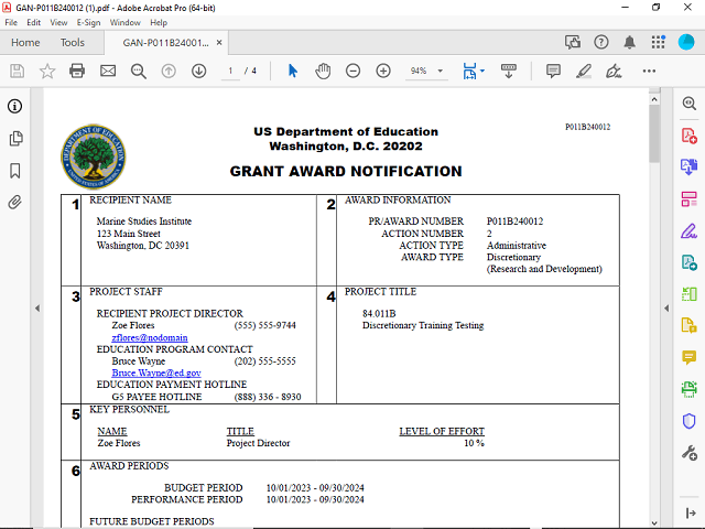 Screen image of this step