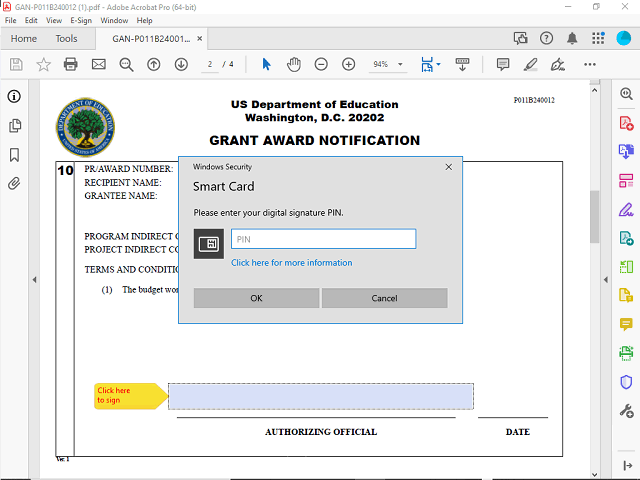 Screen image of this step