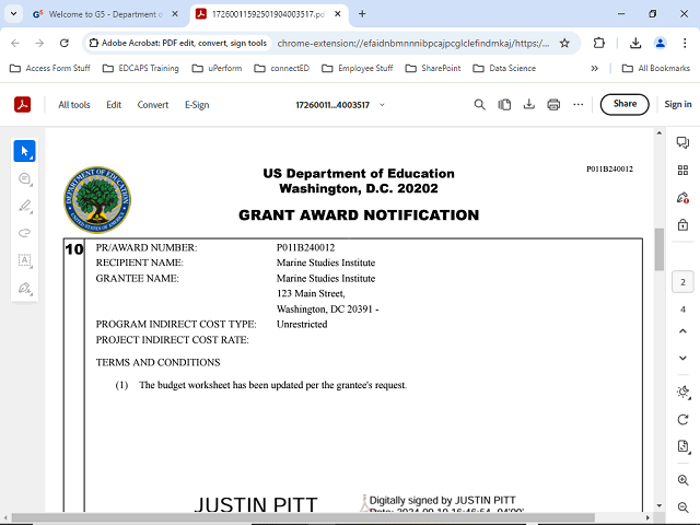 Screen image of this step