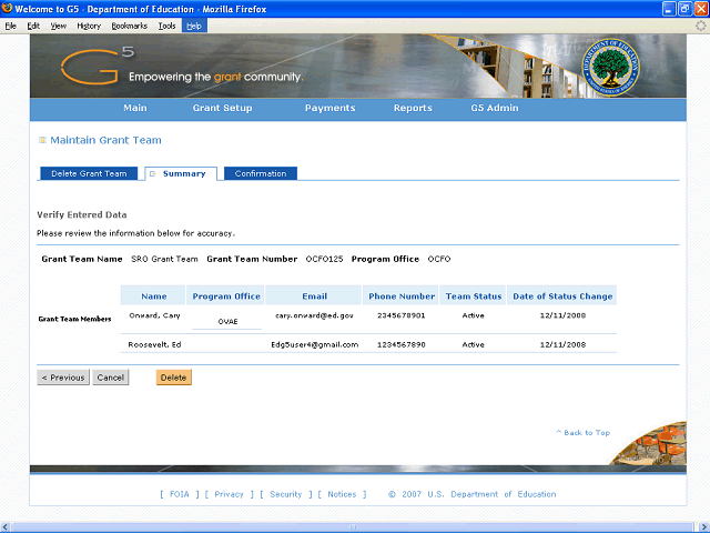 Screen image of this step
