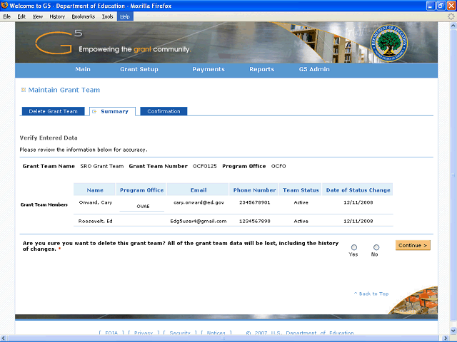 Screen image of this step